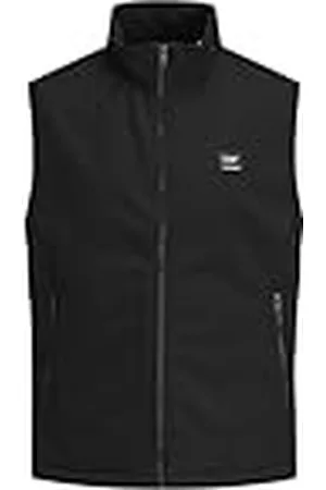 JACK & JONES Jjebasic Softshell BW Collar Noos Chaleco, , L Hombres