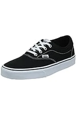 Vans Doheny, Zapatillas, Unisex niños, (Canvas) Black/White, 29 EU