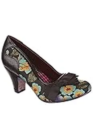 Irregular Choice Palm Cove, Oxford Mujer, Black, 40 EU