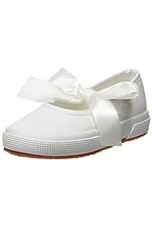Superga 2257-cotj, Bailarinas con Tira de Tobillo Niñas, Blanco (White 900), 34 EU