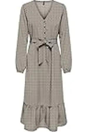 ONLY Onlnova Life Vis Amy Long Dress Vestido, , S para Mujer