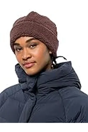 Jack Wolfskin Gorro de Rizo Alto W Boina, Frambuesa, S para Mujer
