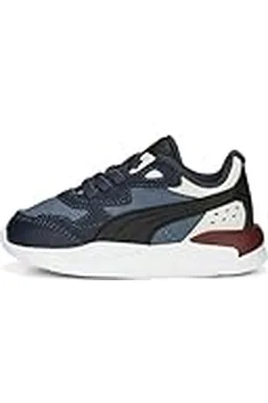 PUMA X-Ray Speed AC INF, Zapatillas Unisex bebé, Evening Sky Black-Parisian Night-Intense Red, 20 EU