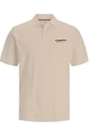 JACK & JONES Jjalvis Polo SS, Crema de Mantequilla, XS para Hombre