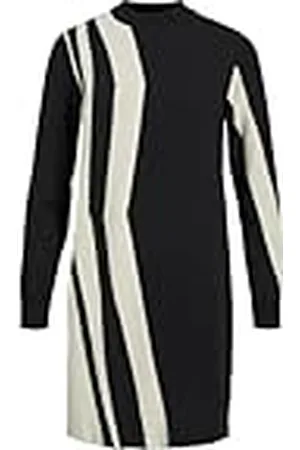 Object Objray L/S Knit Dress AOP Noos Vestido de Punto, , XL Mujeres