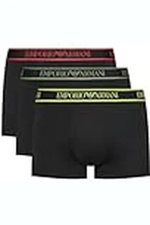 Emporio Armani Core Logoband 3-Pack Trunk Bañador, , S de los Hombres