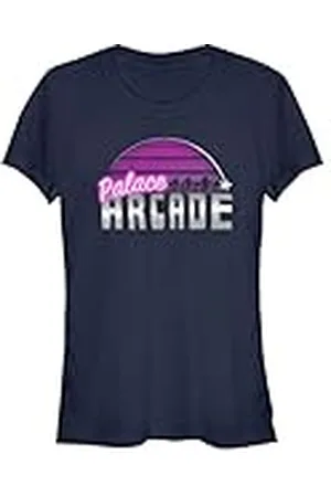 Stranger Things Retro Arcade Short Sleeve T-Shirt, Camiseta Mujer, , M