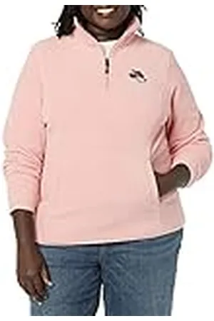 Amazon Disney | Marvel | Star Wars | Princess Chaquetas de Forro Polar con Cuello Perkins y Cremallera de un Cuarto Mujer, , L