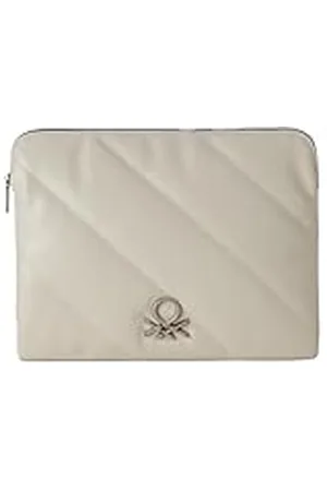 Benetton Puerto I-Pad 62izdy06k, Bolsa Mujeres, Color Blanco, ST