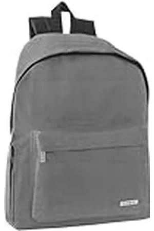 COMIX Mochila escolar para niños y adolescentes, bolsillo frontal y portabotellas, respaldo acolchado y reforzado, correas acolchadas y ajustables, cierre de cremallera y protector de lluvia, 31 x
