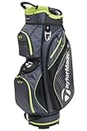 TaylorMade Pro 6.0 Bolsa para Palos, Hombre, Gris/Negro/Verde, Talla Única