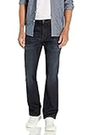 Amazon Vaqueros Acampanados de Corte Ajustado Hombre, , 28W / 32L
