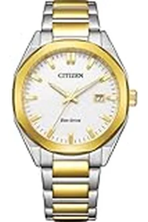 Citizen Reloj Analógico para Hombres de Cuarzo con Correa en Acero Inoxidable BM7624-82A