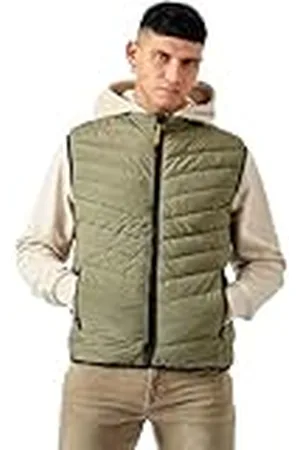 Kaporal 5 Chaqueta, Modelo SONA, Hombre, , XL Corte Fitted, Sin mangas, Cuello alto