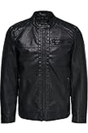Only & Sons Faux Leather Jacket onsAL Faux Leather Jacket Black s S