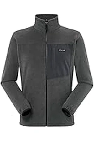 Lafuma Techfleece F-zip M - Chaqueta Polar para Hombre - Tejido Cálido y Transpirable - Senderismo, Trekking, Día a día - Gris
