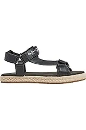 Pepe Jeans Sunset Savage Sandalia para Hombre, (Black), 11