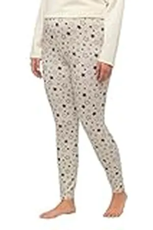 Ulla Popken Cosy Jerseyleggings Estampados Leggings de Punto, , 40W x 32L para Mujer