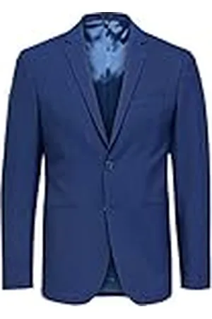 SELECTED SLHSLIM-Josh Deep BLZ ADV B Noos Chaqueta de Traje, , 52 para Hombre