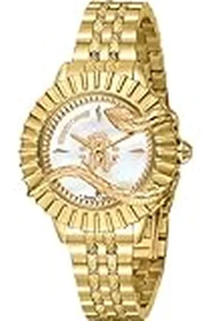 Roberto Cavalli Reloj Analógico para Mujeres de Cuarzo con Correa en Acero Inoxidable RV1L213M0051