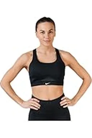 Nike Impact Bra Sports Bra, Mujer, Black/Volt Glow/Volt Glow, XS