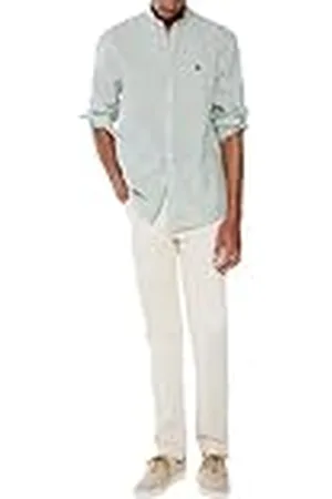 Springfield SPRINGFILED, Hombre, Camisa Polera Ligera Rayas, Green, M