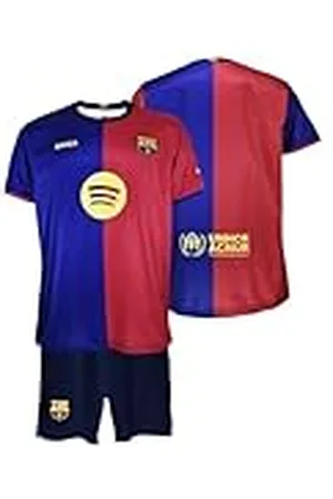 FC Barcelona Primera Equipación Niños Temporada 24/25 Conjunto, Camisa, Unisex niños, , 4 años