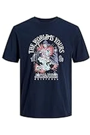 JACK & JONES Jorheavens tee SS Crew Neck Jnr Camiseta, , 128 para Niños