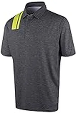 Island Green Polo de Golf IGTS2040 de Bloque de Color para Hombre