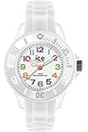 Ice-Watch ICE mini White - Reloj para Niño (Unisex) con Correa de silicona - 000744 (Extra small)