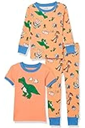 Amazon Disney | Marvel | Star Wars Conjuntos de Pijama Ceñidos de Algodón Niño, Pack de 3, , 11-12 años