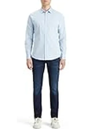 Scotch&Soda Core-Poplin Solid Camiseta, , L para Hombre