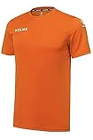 kelme 78190 Camiseta, Niños, Naranja/Blanco, 14