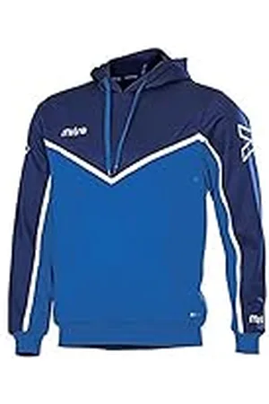 Mitre T70017 Sudadera con Capucha, Unisex niños, Azul (Real) / Marino/Blanco, S