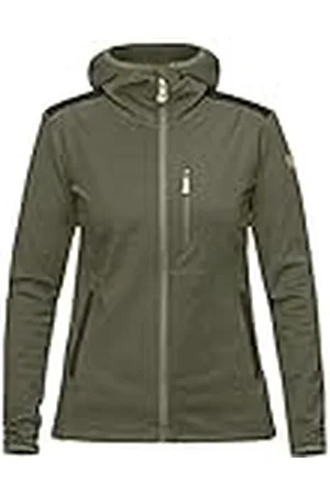 Fjällräven Fjallraven Keb Fleece Hoodie W Sudadera, Mujer, Laurel Green/Deep Forest, XL