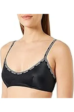 Calvin Klein Mujer Parte Superior de Bikini Bralette con Relleno, , M