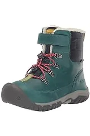 Keen Kanibou Waterproof, Botas para Nieve, Deep Lagoon/Jazzy, 31 EU