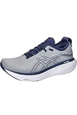 Asics Gel-Nimbus 25, Zapatos para correr Hombre, Sheet Rock/Indigo Blue, 40.5 EU