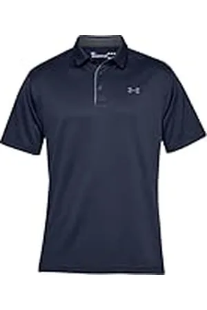 Under Armour Tech Polo Camiseta, Azul, S Hombre