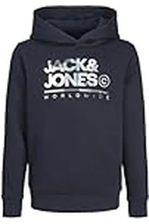 JACK & JONES JACK&JONES JUNIOR JJLUKE Sweat Hood MNI Sudadera con Capucha, , 128 para Niños