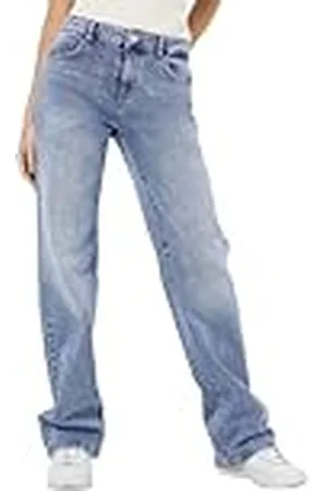 Noisy May Nmyolanda NW Wide Jeans Az236lb Noos Jeans, Mujer, Mezclilla de Color Claro, 30W / 30L