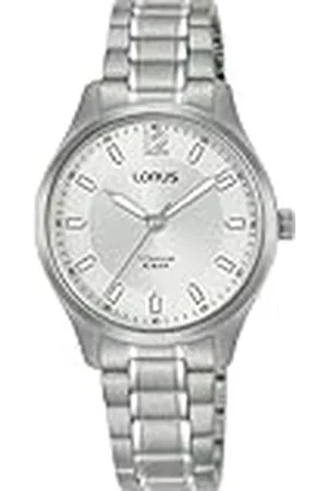 Lorus Reloj Analógico de Cuarzo para Hombre con Pulsera de Titanio