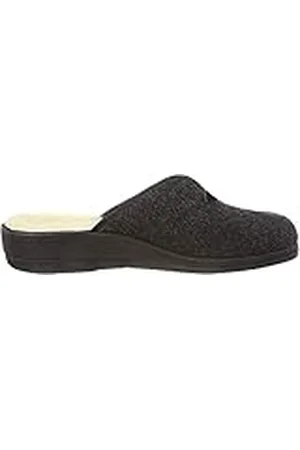 Fischer Fischer Dora, Pantuflas Mujer, Negro (Anthrazit 205), 42 EU