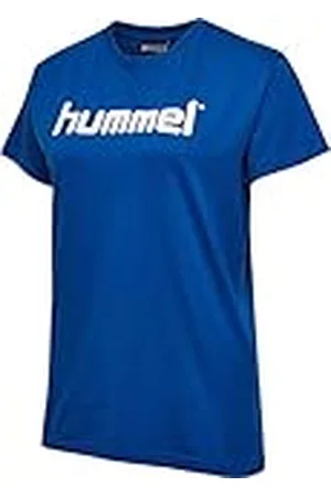 Hummel HMLGO Cotton Logo T-Shirt Woman S/S Color: True Blue_Talla: XS