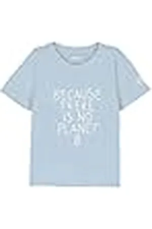 ECOALF Camiseta Niña Hielalf, de Algodón, Tejido Reciclado, Camiseta Algodón Niña, Camiseta de Manga Corta, Camiseta Básica, Talla 8 años, Color