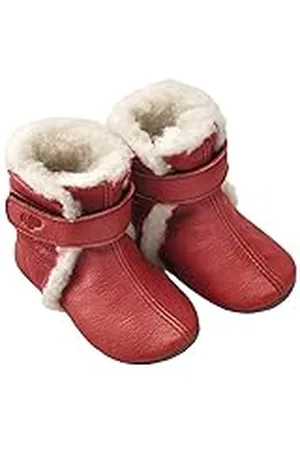 POLOLO Unisex Niños Baby Bootie Forro Lana Zapatillas, , 24/25 EU