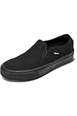 Vans Asher, Zapatillas Deportivas, Mujer, (Canvas) Black/Black, 38 EU