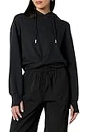 THE DROP Sudadera para Mujer, Corta Cruzada con Capucha, , XXL Grande