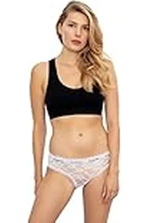 Don Algodon | Pack 12 Braga Encaje Mujer Calidad y suavidad excepcionales | Unidades: 2 Unidades por Cada Color - Negro/Azul/Antracita/Granate/Verde/Blanco | Tejido: 90% Poliamida - 10% Elastano