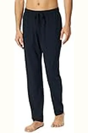 Schiesser Herren Lange Schlafhose Bio-Baumwolle-Mix + Relax Parte Inferior de Pijama, , 58 Hombres